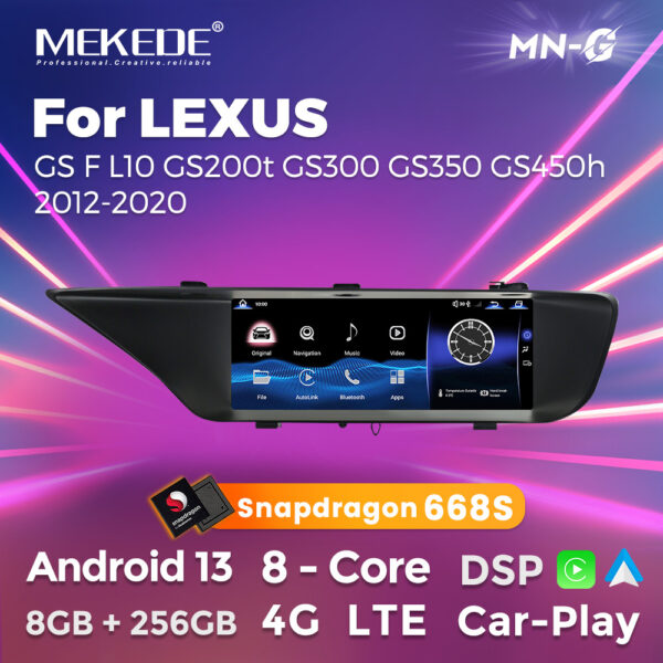 Магнитола MEKEDE MN-G для LEXUS GS (12-20)