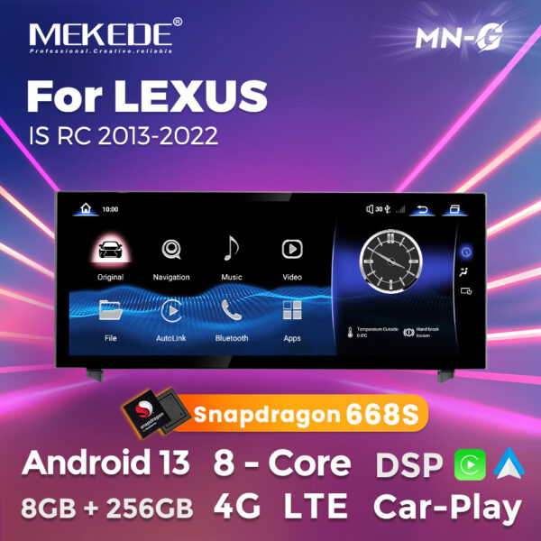 Магнитола MEKEDE MN-G для LEXUS IS RC (12-22)