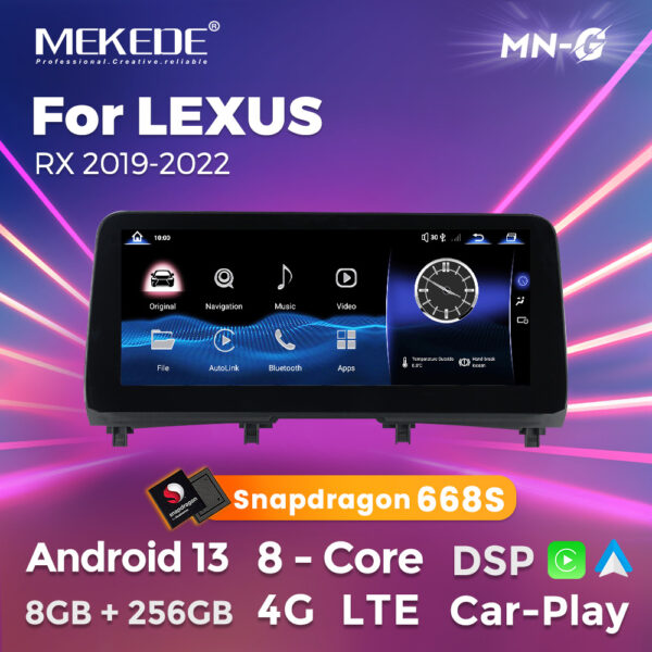 Магнитола MEKEDE MN-G для LEXUS RX (19-22)