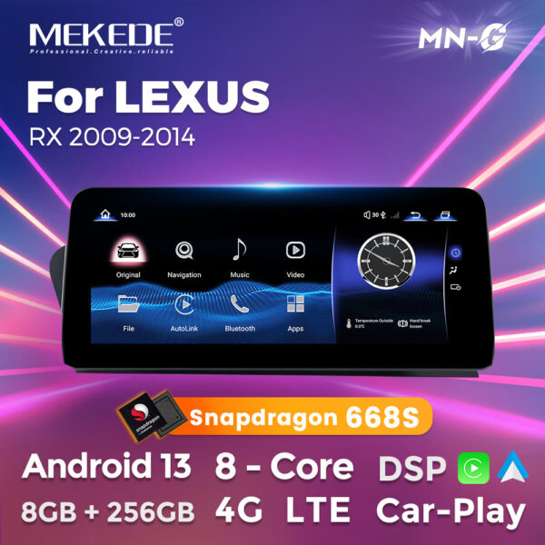 Магнитола MEKEDE MN-G для LEXUS RX (09-14)