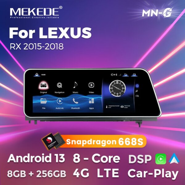 Магнитола MEKEDE MN-G для LEXUS RX (15-18)