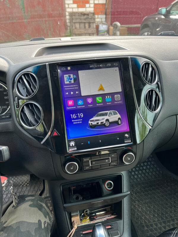 Магнитола Mekede Tesla Style для Volkswagen Tiguan (10-16) — изображение 3