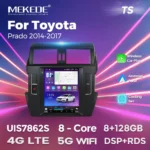 Магнитола Mekede Tesla Style для Toyota Land Cruiser Prado (13-17)