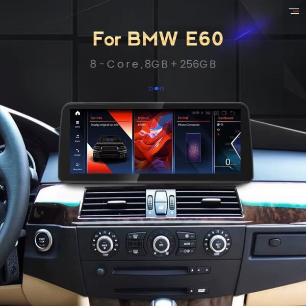 Магнитола MEKEDE MN-G для BMW E60/E90 12.3" — изображение 2