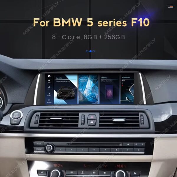 Магнитола MEKEDE MN-G для BMW F10/F11 10.25" — изображение 2