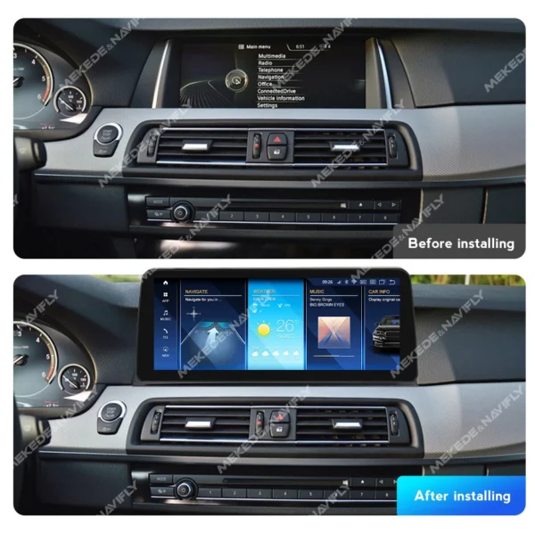 Магнитола MEKEDE MN-G для BMW F10/F11 — изображение 6