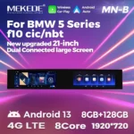 Магнитола MEKEDE MN-B для BMW 5-Series F10/F11 (Двойной экран)