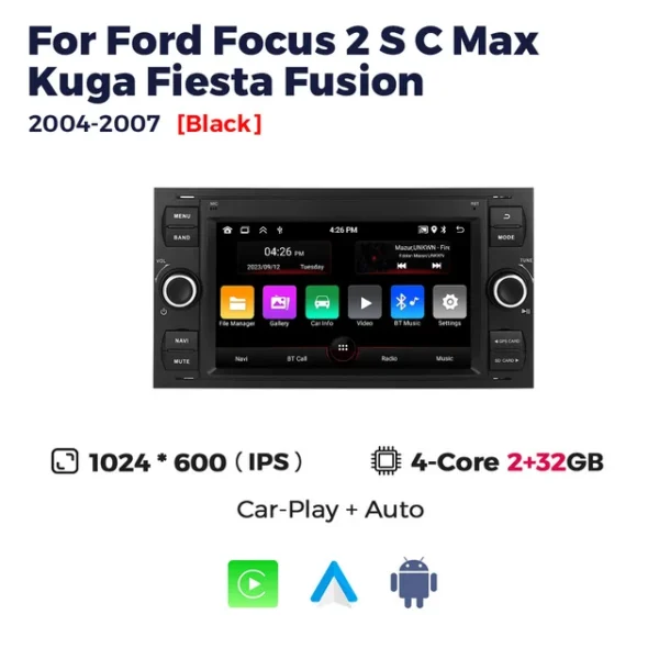 Магнитола MEKEDE для Ford — изображение 2