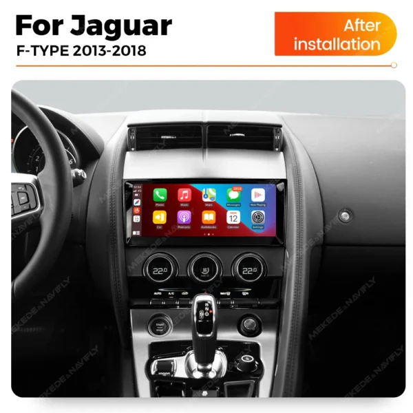Магнитола MEKEDE для Jaguar F-Type (13-19) — изображение 4