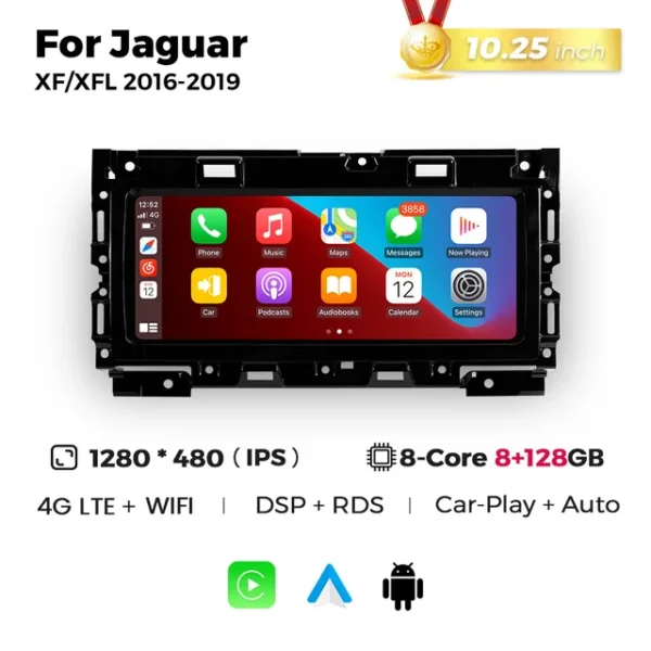 Магнитола MEKEDE для Jaguar XF/XFL/X 260 (16-20) — изображение 2