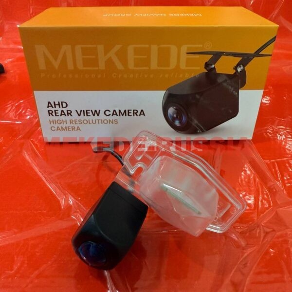Камера заднего вида Mekede для Honda Vezel, Stream, HR-V (для штатной LED-подсветки номера) — изображение 18