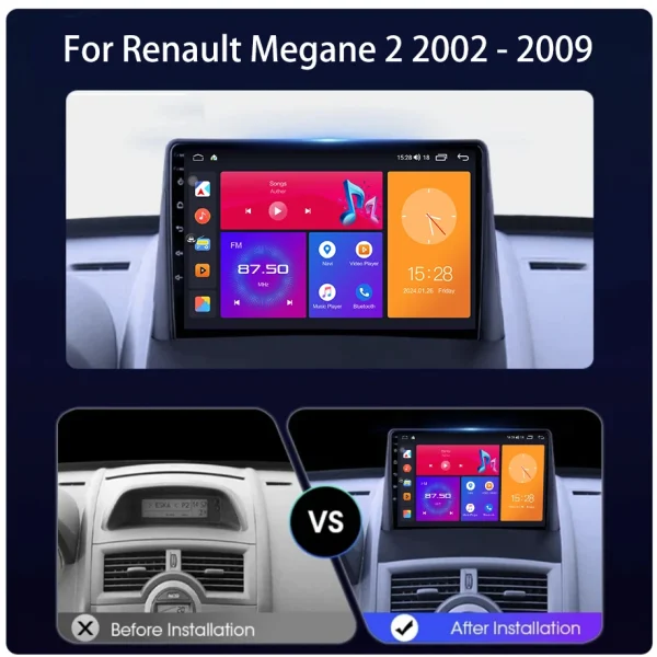 Установочный комплект для Renault Megane 2 (02-09) — изображение 2
