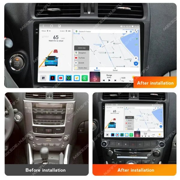 Установочный комплект для Lexus IS250 (05-12) тип A — изображение 2
